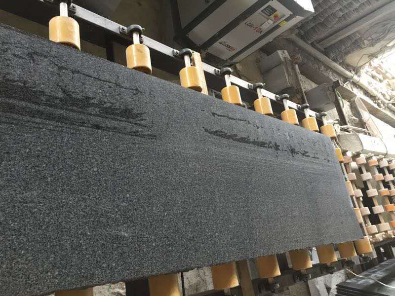 polished dark Grey granite new G654 granite tiles