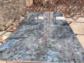 Lemurianische blaue Granit poliert Platten