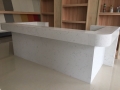 Mittleren Carrara Quarzstein Platten